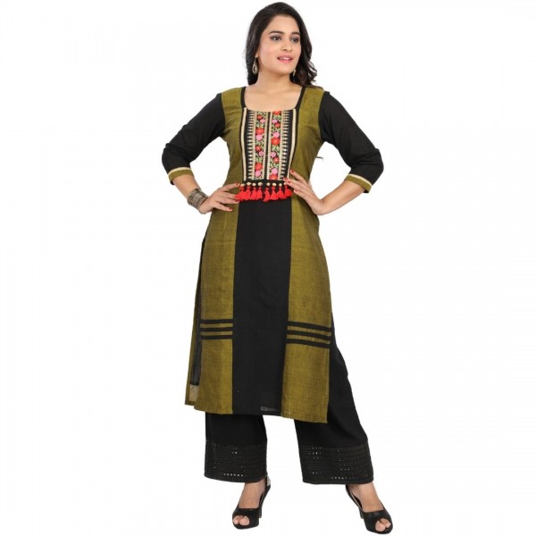 OOS: Cotton Kurti in Handloom Sambalpuri Ikat Fabric