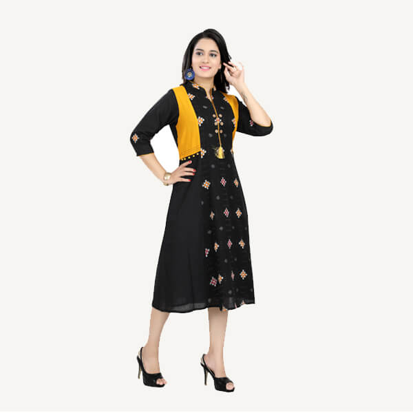 OOS: Cotton Dress in Handloom Sambalpuri Ikat Fabric