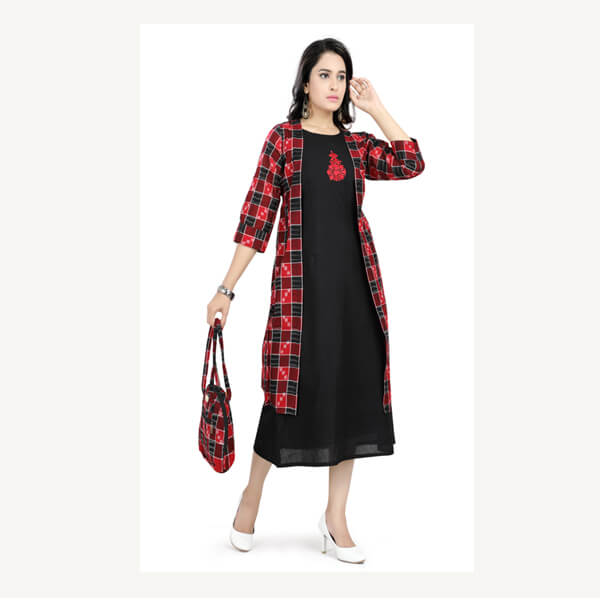 OOS: Cotton Jacket in Handloom Sambalpuri Ikat Fabric